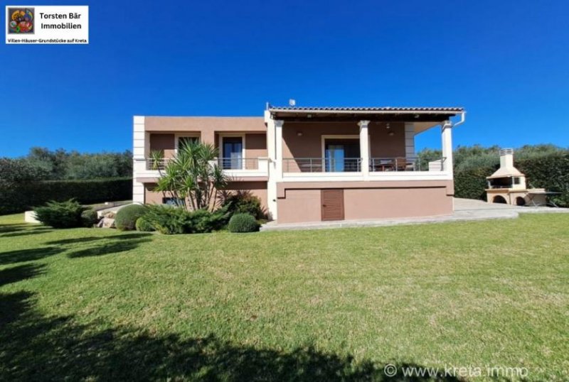 Kalives Kreta, Kalives - freistehende Villa mit Meer- und Bergblick Haus kaufen